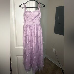 Women’s purple dress